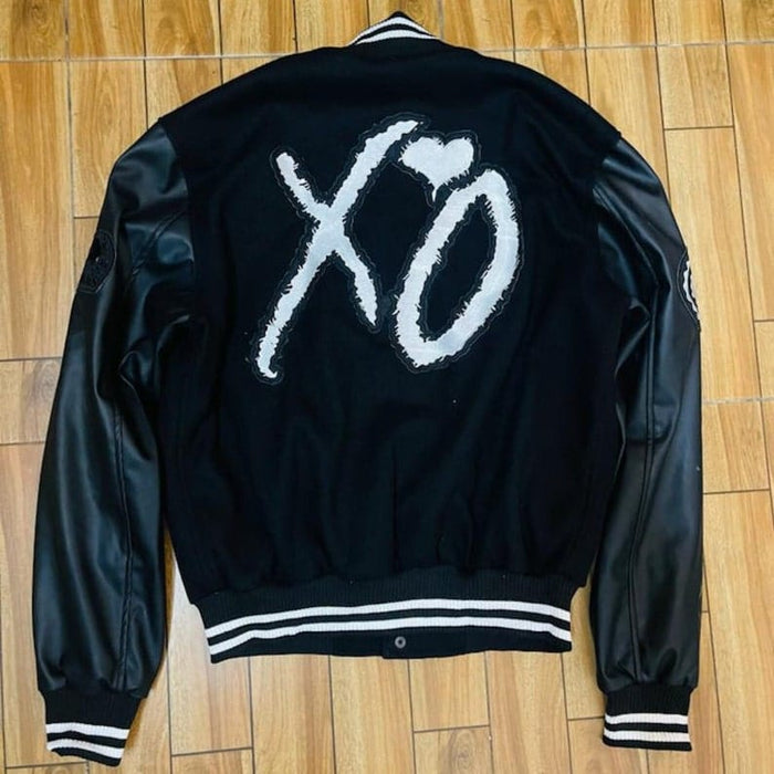 The Weekend's XO Varsity Tour Jacket
