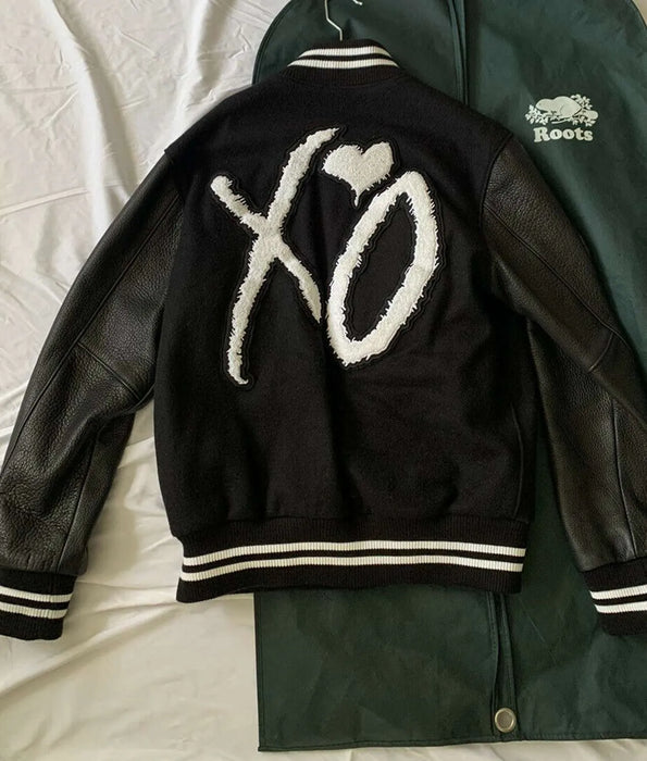 The Weekend's XO Varsity Tour Jacket