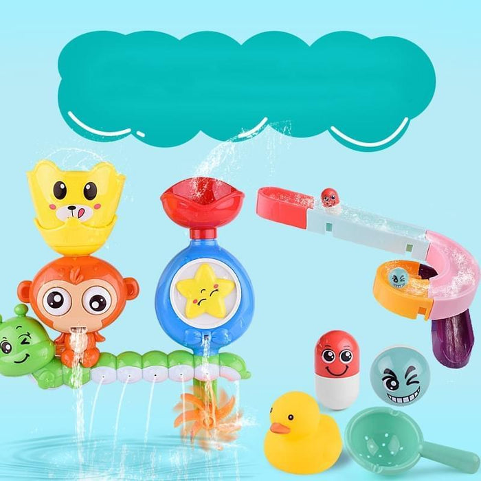Bath Toy, Bathing Shower Toy Monkey Rotating Toy
