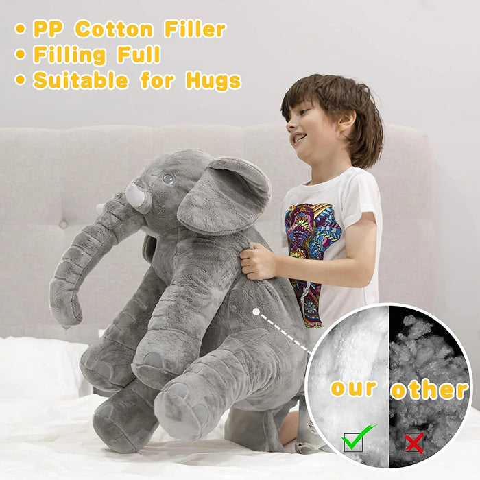 Stuffed Elephant Plush Animal Toy 24 Inch