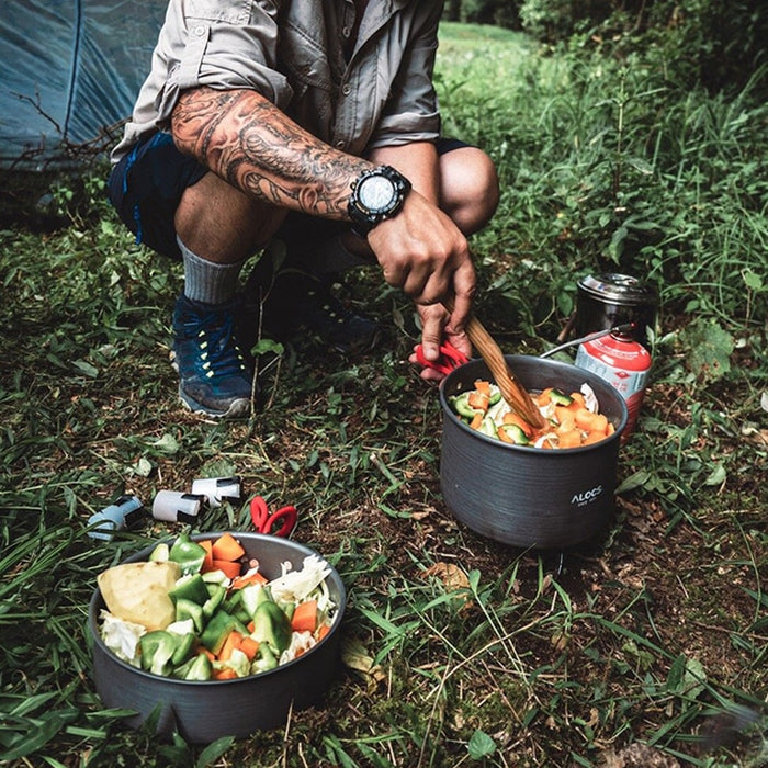 Outdoor Folding Camping Pot