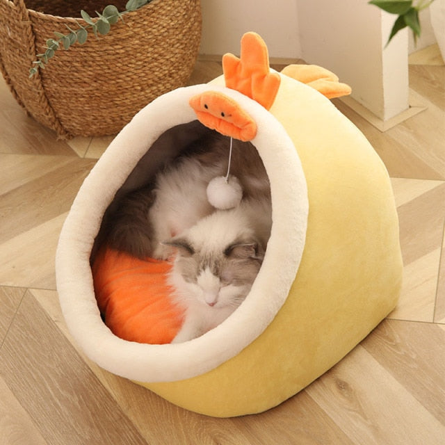 Sweet Cat Bed Basket