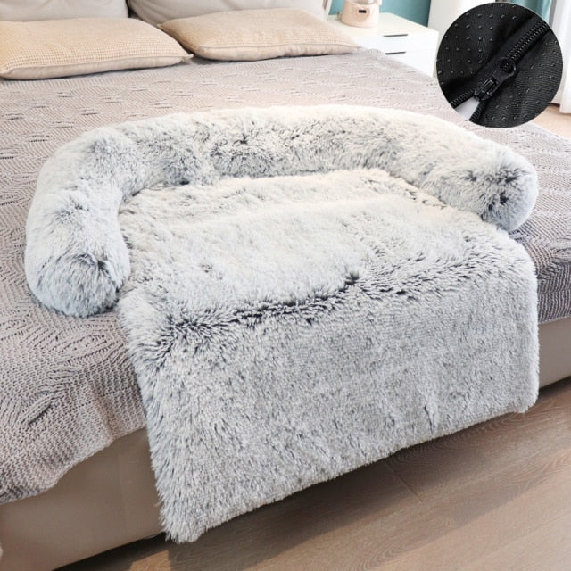 Plush Pet Dog Bed Sofa